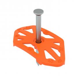 Plaquette de fixation à clou