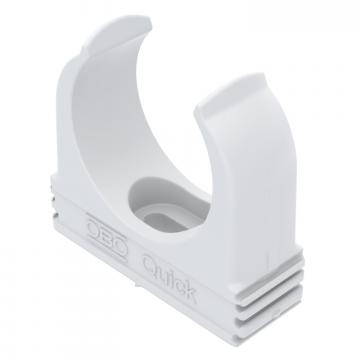 Collier Quick, ininflammable blanc pur