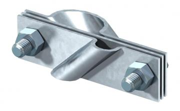 Bride de raccordement universelle pour piquet de terre, FT