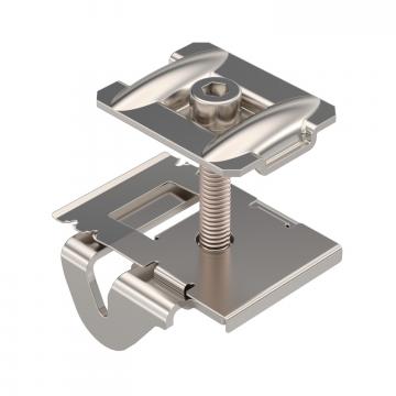 Borne intermédiaire pour montage de module PV, surface libre