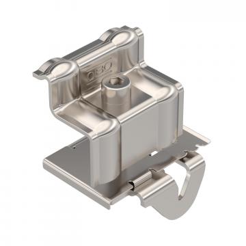 Borne embout pour montage de module PV, surface libre