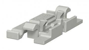 Agrafe de couvercle pour goulottes WDK, largeur de goulotte 60 mm