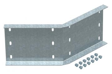 Raccord d'angle 45°, horizontal, longeron intérieur