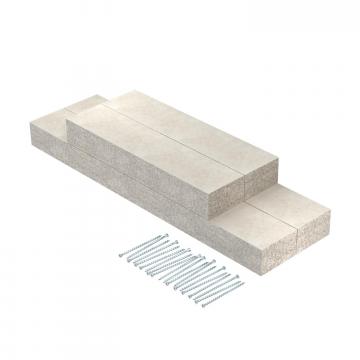 Embase murale EI90 pour goulotte coupe-feu PLCS D091220