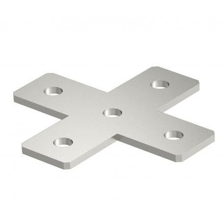 Plaque de raccordement avec forme en X A2