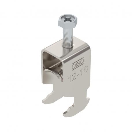 Clamp clip 2056 H-foot, 1-fold, metal pressure sleeve, A2 12 | 16 | 3