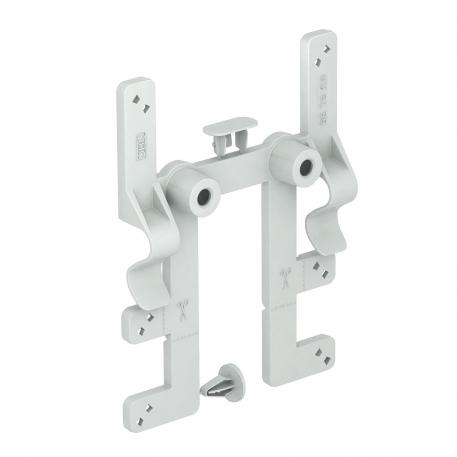 Plaque de fixation pour boîte de dérivation sur chemin de câbles en dalle 104 | 139