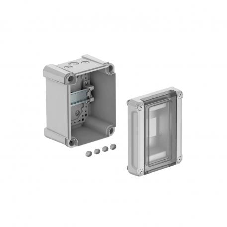 Coffret de petit distributeur 3 pas, vide polycarbonate