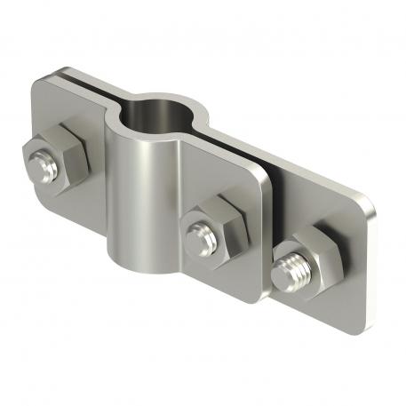 Bride de raccordement pour piquet de terre et  conducteur plat VA 20