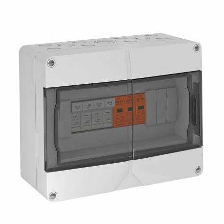 Coffret de protection PV avec 4 porte-fusibles V25, 900 V