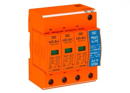 Parafoudre combiné V65 B+C 3+NPE 280 V