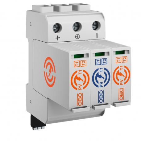 PV combination arrester 1,100 V with remote signalling

 autres | IP20