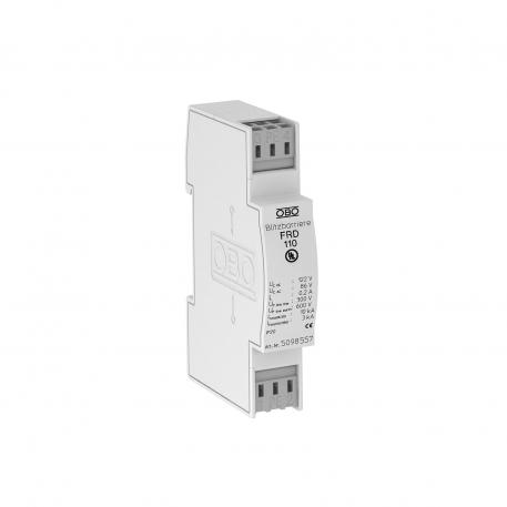 Protection moyenne et fine FRD pour systèmes à deux conducteurs, 110 V 2 | 86 | 122 | Borne