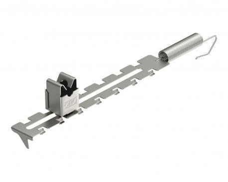 Porte-conducteur avec ressort tendeur