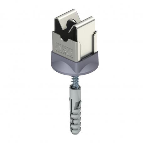 Porte-conducteur pour Rd 8 mm, fixation avec vis et tampon