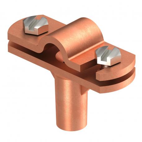 Porte-conducteur avec contre-plaque pivotante 8-10 mm rond | 