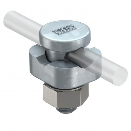 Borne pour Rd 8-10 mm, simple Rd 8-10