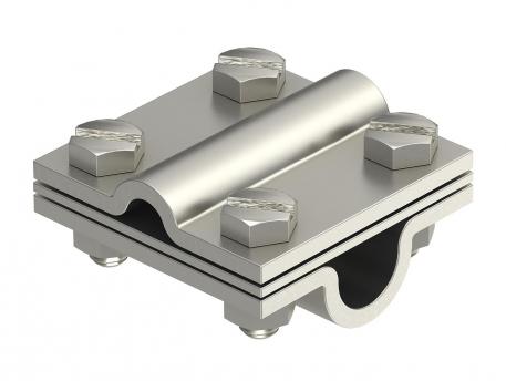 Raccord en croix avec plaque intermédiaire pour Rd 8-10 x Rd 16 A4 Rd 8-10 x 16 | 