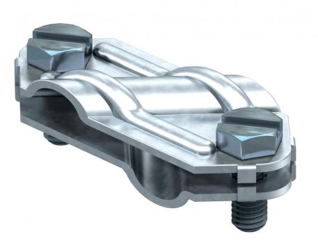 Raccord en croix pour conducteurs ronds et plats FT Rd 8-10/FL30 | galvanisé à chaud par trempage