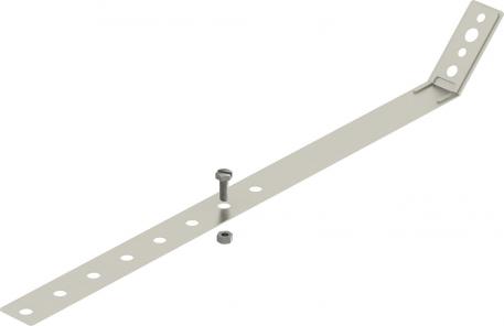 Collier universel pour descente pluviale 60-130 mm  | acier inoxydable 1.4301