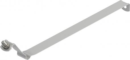 Collier pour descente pluviale, pour pose de Rd 8-10 mm derrière la descente Alu