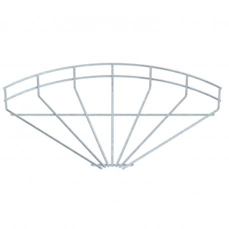 Coude de chemin de câbles en treillis à 90°