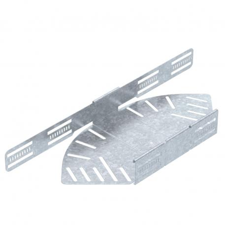 Coude à angle réglable 60 FT 200 | Acier | galvanisé à chaud par trempage | zinc