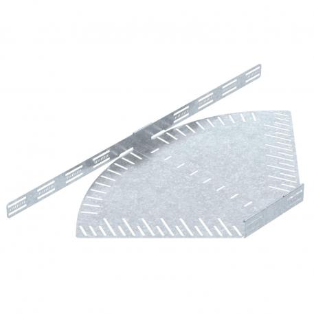 Coude à angle réglable 60 FT 500 | Acier | galvanisé à chaud par trempage | zinc