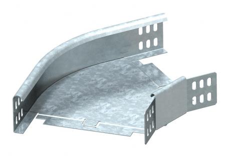 Coude à 45° 60 FS 150 | Acier | galvanisé par bande | 