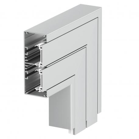 Angle plat, pour goulotte d'appareillage Rapid 45-2, type GA-53130 130 | 53 | aluminium