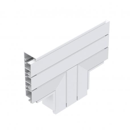 Pièce en T, pour goulotte d'appareillage Rapid 45-2 type GK-53160 290 | blanc pur; RAL 9010