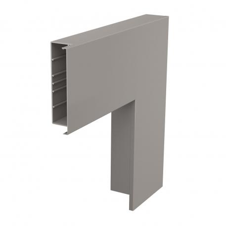Angle plat, pour goulotte de type WDK 80210  |  | gris pierre; RAL 7030