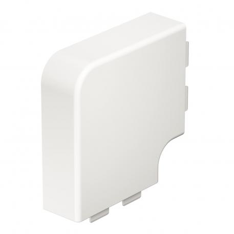 Angle plat pour goulotte de type WDK 40110  | 110 | blanc pur; RAL 9010