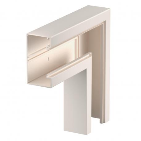 Angle plat, pour goulotte d'appareillage Rapid 80, type GK-70130 130 | 70 | gris clair; RAL 7035