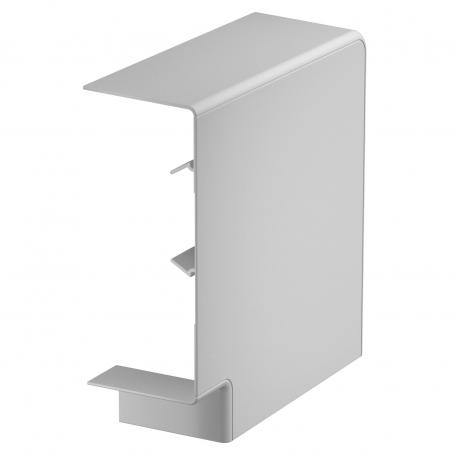 Cache angle plat, pour goulotte d'appareillage Rapid 80, type 70170 178 | 73 | gris clair; RAL 7035