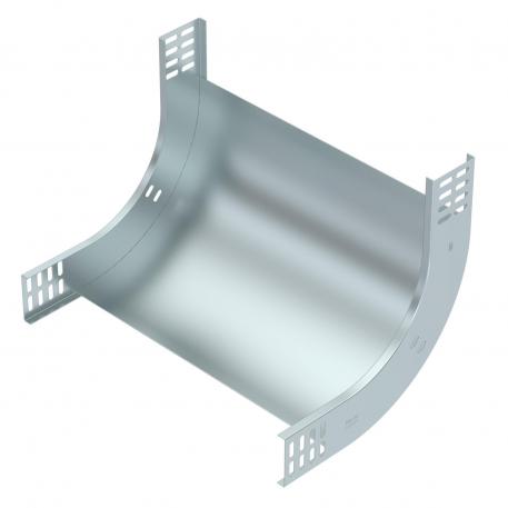 Coude vertical à 90°, concave 60 FS 400 | Acier | galvanisé par bande | zinc