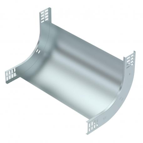 Coude vertical à 90°, concave 60 FS 500 | Acier | galvanisé par bande | zinc