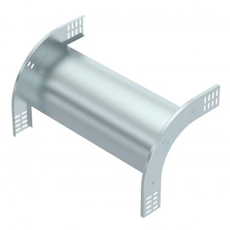 Coude vertical à 90°, convexe 60 FS 500 | Acier | galvanisé par bande | zinc