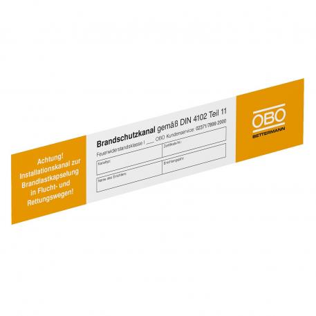 Plaque d'identification