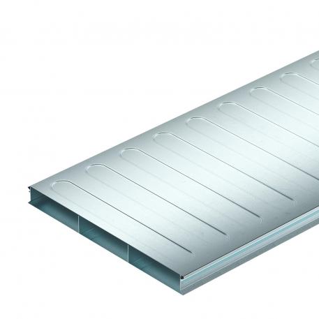 Goulotte sous plancher, en 2 parties, à 3 compartiments, hauteur de goulotte 38 mm 2000 | 350 | 3