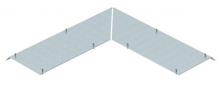 Couvercle plein pour angle extérieur