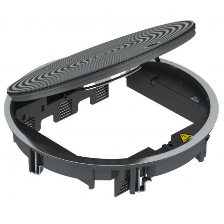 Boîtier de sol GRAF9 Universel, nettoyé à l'eau avec couvercle structuré