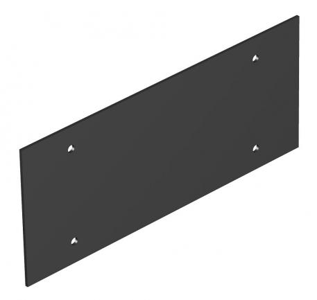 Plaque de support d'appareillage Telitank T12L, pleine, pour côté longitudinal