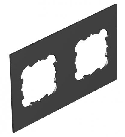 Plaque de support d'appareillage Telitank T12L, ouverture de montage ronde pour appareillage EKR