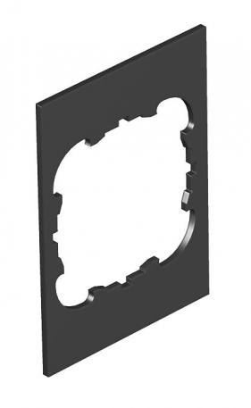 Plaque de support d'appareillage Telitank T4B, ouverture de montage ronde pour appareillage EK