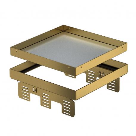 Cassette ajustable, peut être désaccouplée, pour trappe d'inspection, RKNUZD3, laiton  | 110 | 25 | 95 | 9