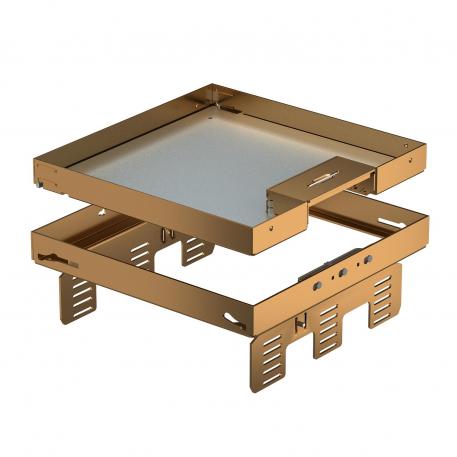 Cassette ajustable, peut être désaccouplée, avec sortie de cordon, RKSNUZD3, laiton  | 110 | 25 | 95 | 9