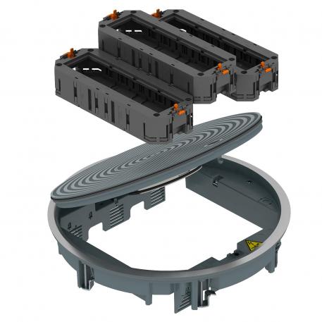 Boîtier de sol GRAF9-2 avec UT4 45