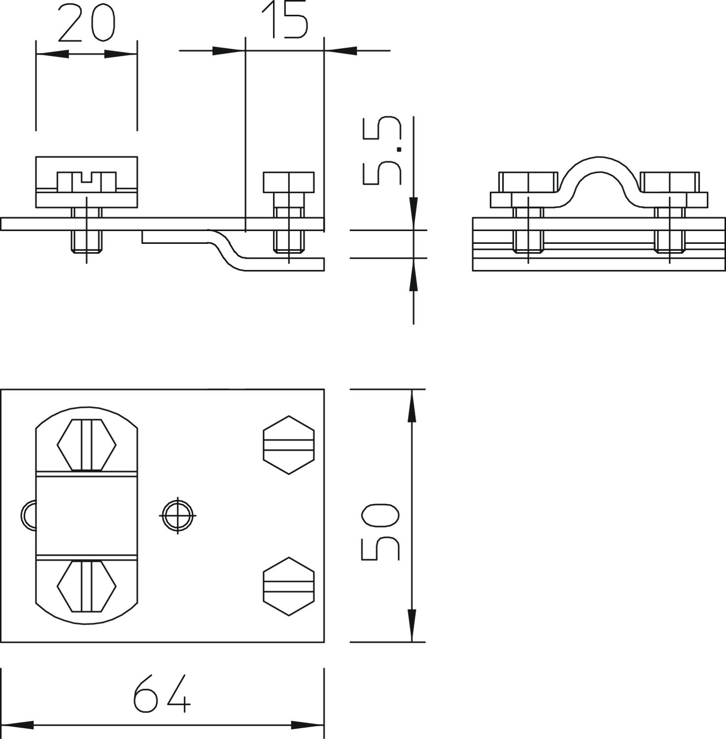 Sysoon 24 Peignes Pour Câble De 3 Mm D'épaisseur Jusqu'à 3,4